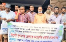 কুলাউড়ায় এনডিএফ’র ত্রাণ তৎপরতা বন্যা সমস্যার সমাধানে নদনদী, খালবিল ও হাওর খননের দাবি