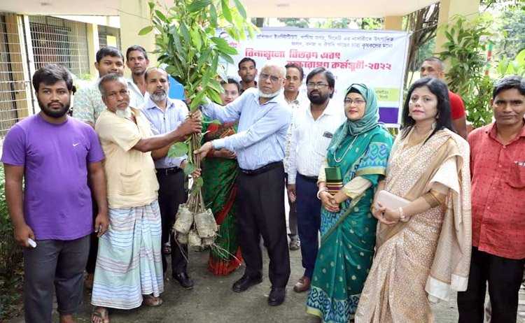 সিলেটে এটিআই’র উদ্যোগে চারা ও বৃক্ষরোপণ বিতরণ কর্মসূচির উদ্বোধন