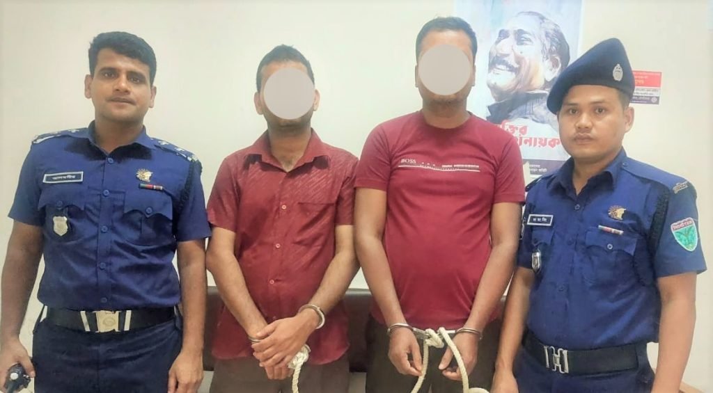 মৌলভীবাজার পুলিশ চব্বিশ ঘন্টার মধ্যে ক্লুলেস হত্যা মামলার রহস্য উদঘাটন