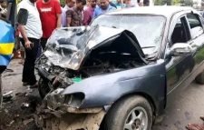 গোলাপগঞ্জে প্রাইভেটকার-ট্রাক মুখোমুখি সংঘর্ষ, নিহত ১