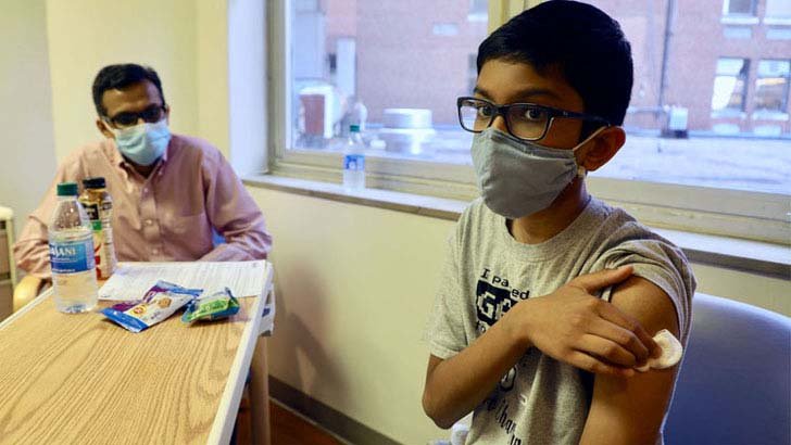 বৃহস্পতিবার থেকে সিলেটে শিশুরা পাবে কোভিড-১৯ টিকা