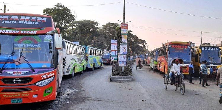 সিলেট থেকে ঢাকায় যেতে বাসভাড়া ৭০০ টাকা