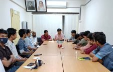শাবিপ্রবি প্রেসক্লাব নেতৃবৃন্দের সঙ্গে বঙ্গবন্ধু হলে প্রভোস্ট বডির মতবিনিময়