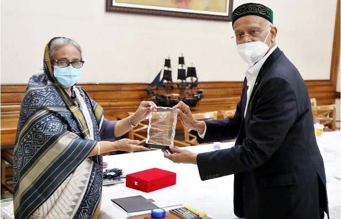 ‘আন্তর্জাতিক শান্তি পুরস্কার’ পেলো বাংলাদেশ