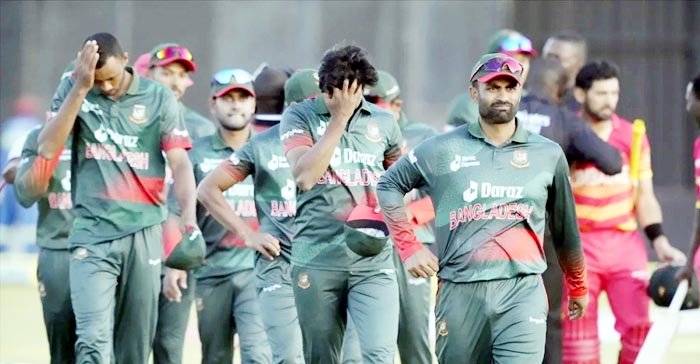 জিম্বাবুয়ের কাছে হোয়াইটওয়াশের সামনে বাংলাদেশ