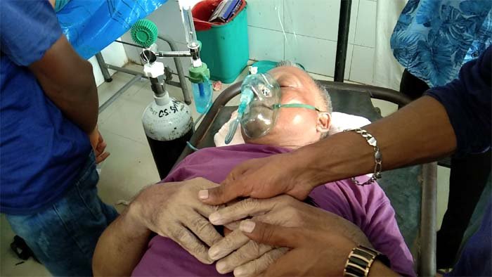 ৮৩ কিলোমিটার সাঁতারের পর অসুস্থ ক্ষিতীন্দ্র