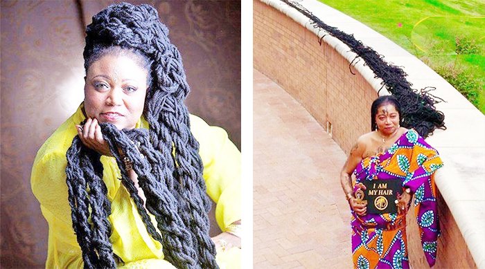 ১১০ ফুট চুল নিয়ে ম্যান্ডেলার বিশ্বরেকর্ড