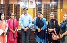 জেলা প্রশাসকের সাথে সিলেট উইমেনস জার্নালিস্ট ক্লাবের মতবিনিময়