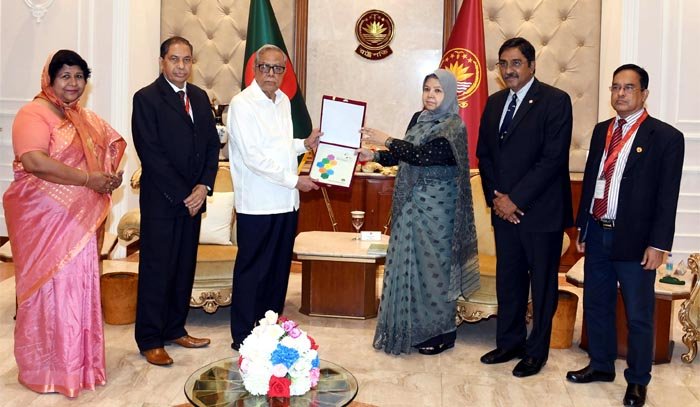 মানবাধিকার রক্ষায় এনএইচআরসিকে কাজ করার নির্দেশনা রাষ্ট্রপতির