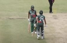বোলিং স্বর্গে ৮০ রানে অলআউট মিঠুন-সৌম্যরা