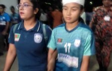 বিলবোর্ডে লেগে গুরুতর আহত নারী ফুটবলার রিতুপর্ণা চাকমা