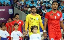 নেপালের কাছে ৩-১ গোলে হারলো বাংলাদেশ