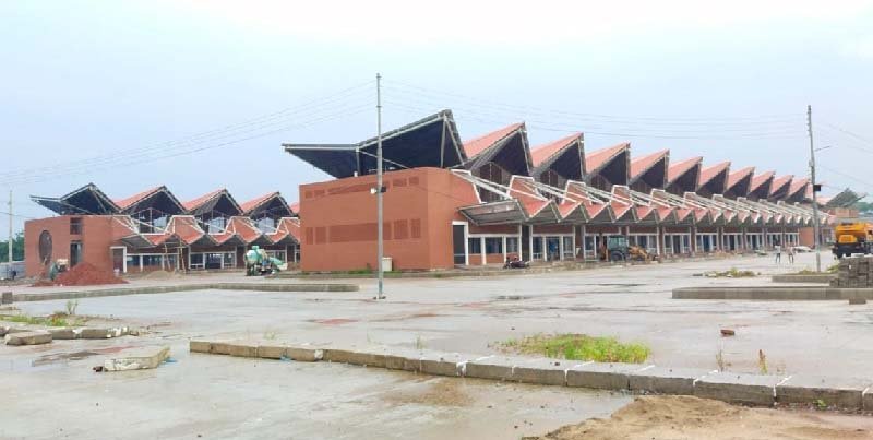 উদ্বোধনের অপেক্ষায় সিলেটের নান্দনিক বাস টার্মিনাল