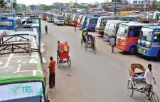 আজ থেকে সিলেটে পরিবহন শ্রমিকদের কর্মবিরতি