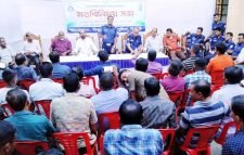 বিশ্বনাথে পূজা উদযাপন পরিষদ নেতাদের সঙ্গে পুলিশের মতবিনিময়