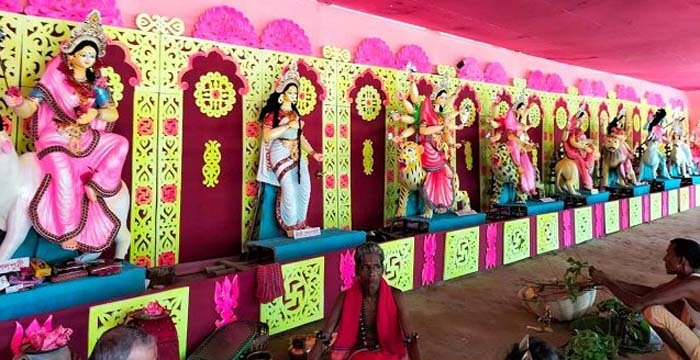 সিলেট বিভাগে ২৭৩৩ মণ্ডপে দুর্গাপূজা, নিরাপত্তা জোরদার