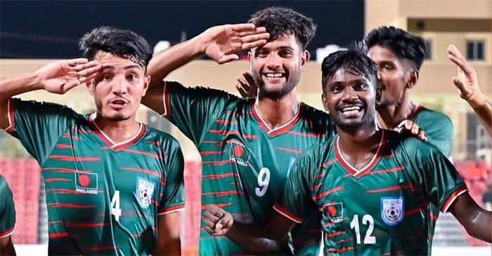 ভুটানের বিপক্ষে নাটকীয় জয় বাংলাদেশের