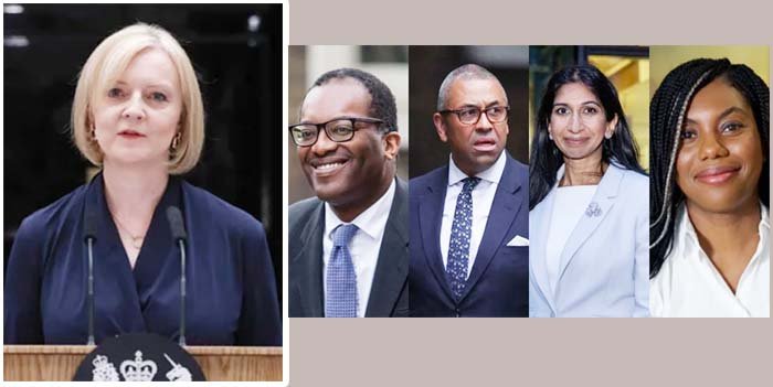 যুক্তরাজ্যের গুরুত্বপূর্ণ চার মন্ত্রণালয়ের দায়িত্বে অশ্বেতাঙ্গ