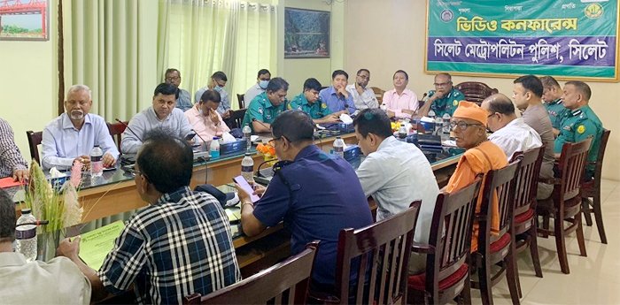 সিলেটে নিশ্ছিদ্র নিরাপত্তায় হবে দুর্গাপূজা : প্রস্তুত এসএমপি