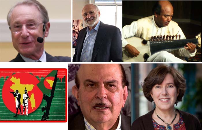 বাংলাদেশের মুক্তিযুদ্ধে অবদানের জন্য ৫ আমেরিকানকে সম্মাননা দেওয়া হবে