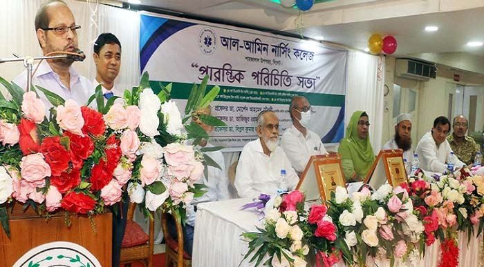 নার্সিং একটি মানবিক ও মর্যাদাসম্পন্ন পেশা : ডা. মোর্শেদ