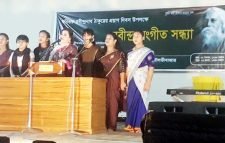 কবিগুরুর প্রয়াণ দিবস উপলক্ষে কমলগঞ্জে রবীন্দ্রসংগীত সন্ধ্যা