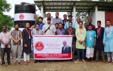 মছব্বির আলী ফাউন্ডেশনের উদ্যোগে ডিপ টিউবওয়েল ও  টয়লেট স্থাপন