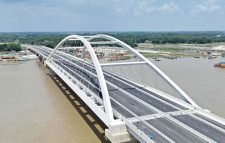 দেশের প্রথম ৬ লেনের সেতুর উদ্বোধন সোমবার