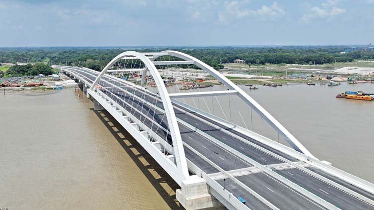 দেশের প্রথম ৬ লেনের সেতুর উদ্বোধন সোমবার