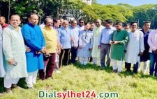 সিলেটের গণসমাবেশের স্থান পরিদর্শনে বিএনপি নেতৃবৃন্দ