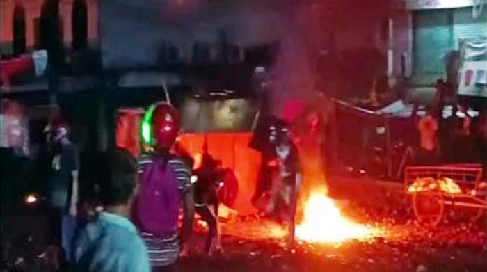 ছাতকে দুই ছাত্রলীগ কর্মীর বিরোধে গ্রামবাসীর সংঘর্ষ, পুলিশসহ আহত ৫০