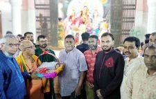 বিভিন্ন পূজামণ্ডপ পরিদর্শন করলেন সিসিক মেয়র আরিফ