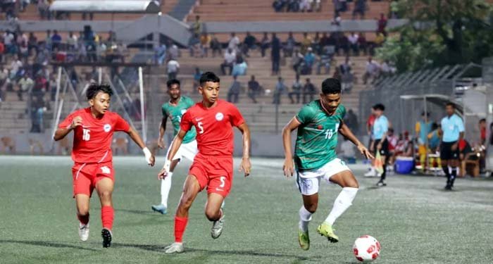 সিঙ্গাপুরের ২ গোলে জিতল বাংলাদেশ