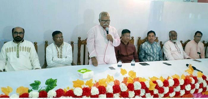 বিশ্বনাথে জেলা পরিষদ চেয়ারম্যান নাসির খানের মতবিনিময়