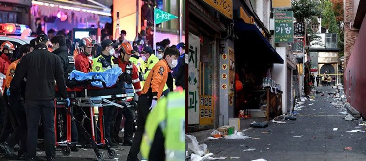 দক্ষিণ কোরিয়ায় হ্যালোউইন উৎসব উদযাপনে নিহত ১৫১, আহত ১৫০