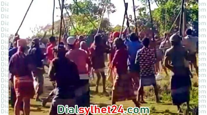 জৈন্তাপুরে বিল নিয়ে দুই পক্ষের সংঘর্ষ, নারীসহ আহত ৩০