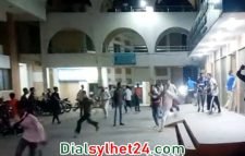 শিশু মৃত্যুর জেরে রাগীব-রাবেয়া হাসপাতালে ভাংচুর-সংঘর্ষ