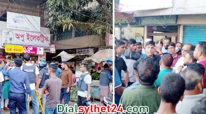 গোলাপগঞ্জে পুলিশি বাধায় পণ্ড বিএনপির লিফলেট বিতরণ