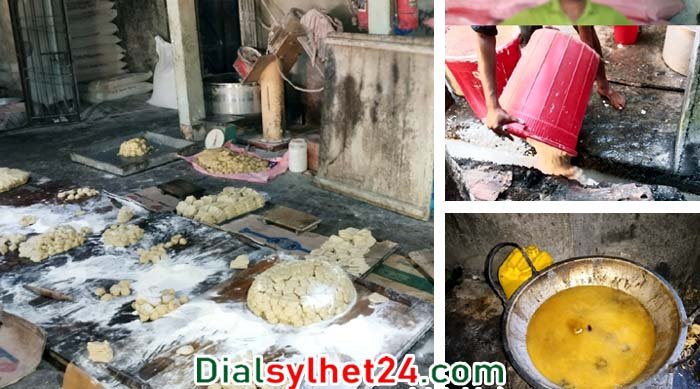 অস্বাস্থ্যকর পরিবেশে মিষ্টি তৈরি করায় লাখ টাকা জরিমানা