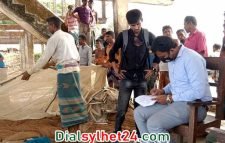 টাঙ্গুয়ার হাওরে ১০লক্ষাধিক টাকার নিষিদ্ধ জাল আটক