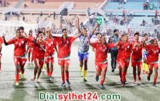 সুরভীর সৌরভ ছড়ানো হ্যাটট্রিকে ৯-০ গোলে উড়ে গেল ভুটান