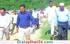 লাভ-ক্ষতি দেখতে পাথর কোয়ারী পরিদর্শনে প্রতিনিধি দল