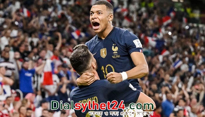 এমবাপে জাদুতে চ্যাম্পিয়নের মতো খেলেই কোয়ার্টারে ফ্রান্স