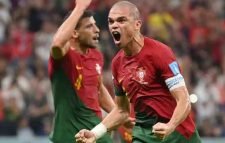 প্রথমার্ধে সুইজারল্যান্ডের বিপক্ষে ২-০ ব্যবধানে এগিয়ে পর্তুগাল