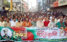 বিজয় দিবসে মহানগর বিএনপির বর্ণাঢ্য র‌্যালি