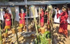 শ্রীমঙ্গলে বর্ণিল আয়োজনে ঐতিহ্যবাহী ‘ওয়ানগালা’ উৎসব পালন