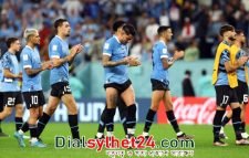 ২-০ গোলে হারিয়েও ঘানার সঙ্গে বিদায় উরুগুয়ের