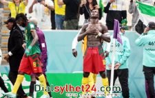 ব্রাজিলকে হারিয়ে চমকে দিলো ক্যামেরুন