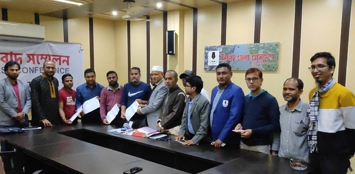 সিলেট জেলা প্রেসক্লাব নির্বাচনে মনোনয়ন বিতরণ সম্পন্ন