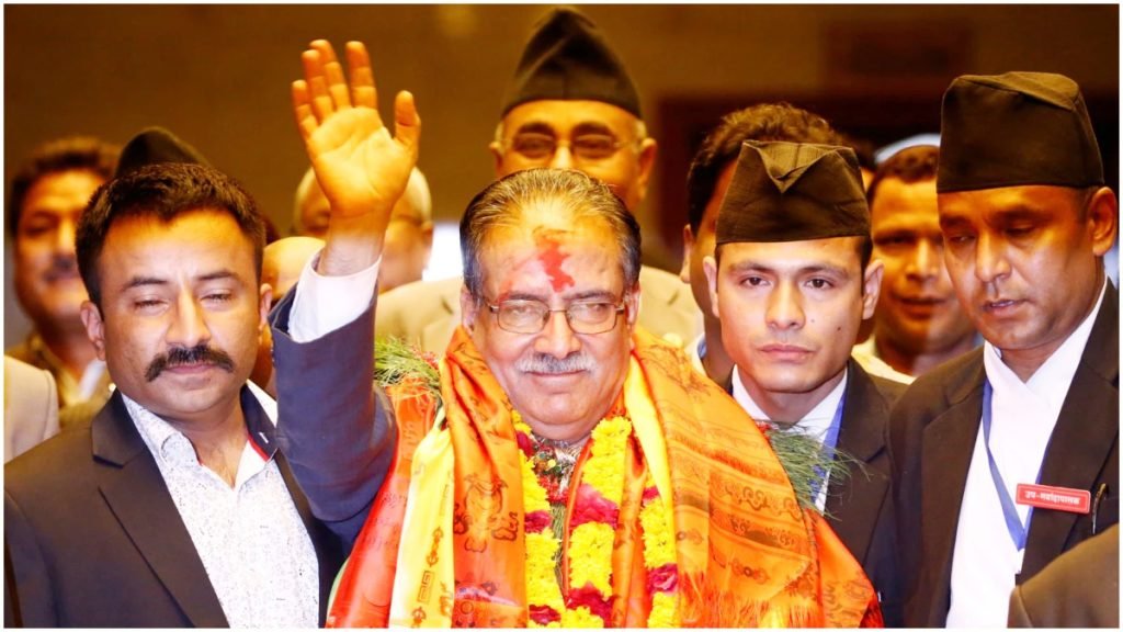 তৃতীয় বারের মতো নেপালের প্রধানমন্ত্রী হলেন পুষ্প কমল দাহাল